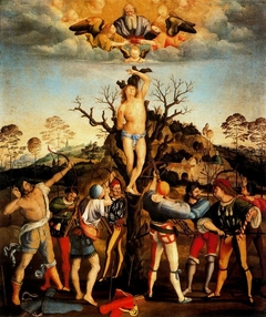 Martyrdom of Saint Sebastian by Girolamo Genga