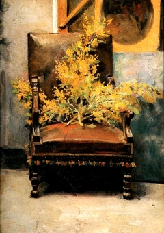 Mimosa (Silla con flores) by Cristóbal Rojas