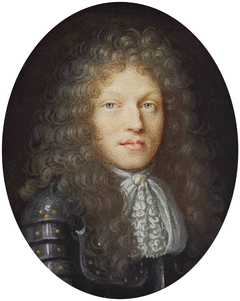 Miniature of Louis VII of Hesse-Darmstadt. by Johann Georg Wagner