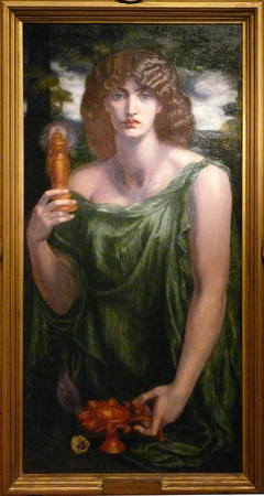 Mnemosyne by Dante Gabriel Rossetti