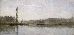 Morning on the Oise, Auvers by Charles-François Daubigny