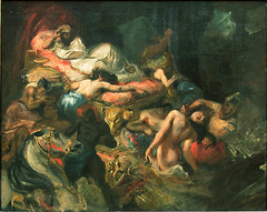 Mort de Sardanapale by Eugène Delacroix