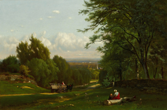 Near Leeds, New York by George Inness