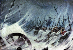 Night Bivouac of Great Army by Vasily Vereshchagin