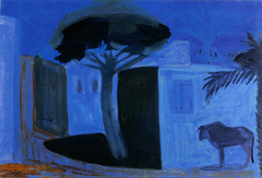 Night Landscape. Egypt by Martiros Saryan