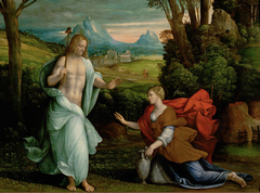 Noli me tangere by Benvenuto Tisi