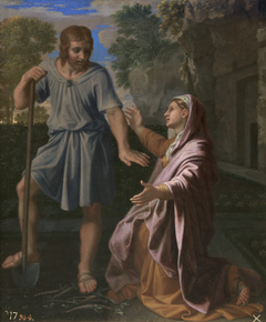 Noli me tangere by Nicolas Poussin