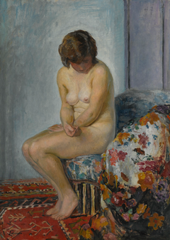 Nu au tapis rouge by Henri Lebasque