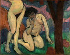 Nus dans un paysage by Roger de La Fresnaye