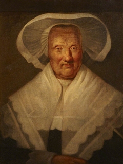 Old Woman in a Wimple by Dutch School