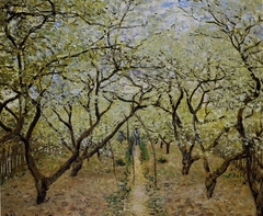 Orchard in Bloom by Claude Monet