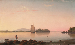 Owl's Head, Penobscot Bay, Maine by Fitz Henry Lane