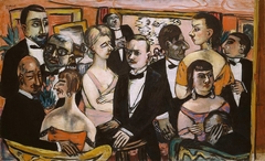 Paris Society by Max Beckmann