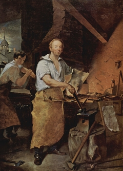 Pat Lyon at the Forge by John Neagle