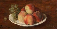 Peaches and Grapes by Henri Fantin-Latour