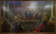 Pentecost by Jean I Restout