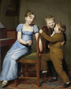 Piano Practice Interrupted by Willem Bartel van der Kooi