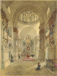 Pochaevskoy Cathedral (interior view) by Taras Shevchenko