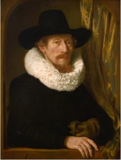 Portrait de Jean Pietersz van den Eeckhout, père de l'artiste by Gerbrand van den Eeckhout