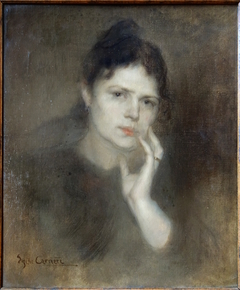 Portrait de Madame Carrière by Eugène Carrière