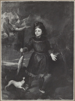 Portrait of a child, possibly Tobio Pallavicino as Tobias and the Angel by Anthony van Dyck