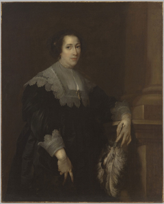 Portrait of a Lady (possibly Lady Philadelphia Wharton) by Anthony van Dyck