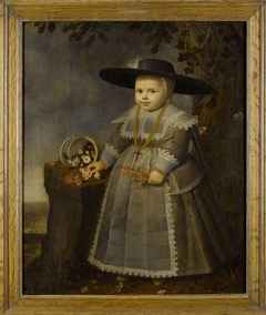 Portrait of a little Boy by Willem van der Vliet ca. 1584-1642