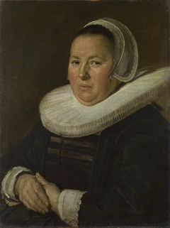 Portrait of a woman by Frans Hals