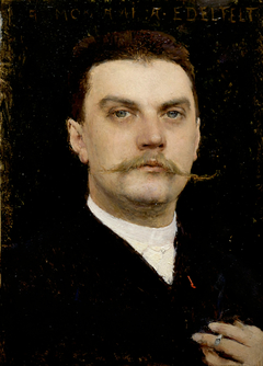 Portrait of Albert Edelfelt by Pascal Dagnan-Bouveret