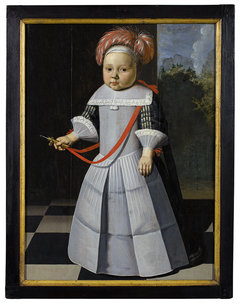 Portrait of an unknown boy by Jan de Stomme