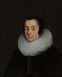 Portrait of Anna Luls (1578-1655). Wife of Diederick Hoeufft by Anonymous
