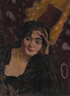 Portrait of Antonina Sokolicz-Merklowa (1879-1942) by notname