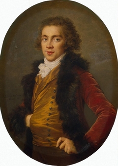 Portrait of Baron Grigory Strogsnov by Elisabeth Louise Vigée-LeBrun