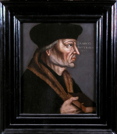 Portrait of Desiderius Erasmus (1466-1536) by anonymous painter