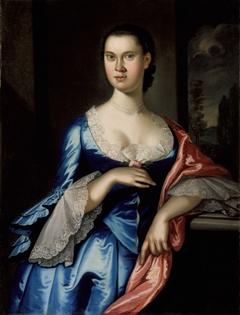 Portrait of Elizabeth Chew Smith by John Hesselius