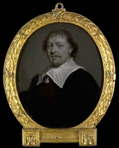 Portrait of Franciscus Planté, Clergyman at Zevenbergen and in Brazil by Arnoud van Halen