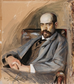 Portrait of Gunnar Berndtson by Eero Järnefelt