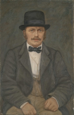 Portrait of Hartvig Caspar Christie by Cecilie Dahl