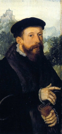 Portrait of Jan Jacobsz. van Rosendael, 1552 by Cornelis van der Goude circle