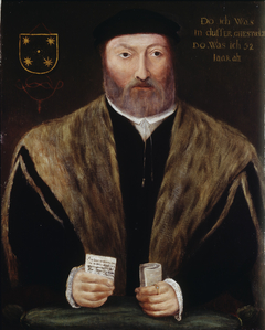 Portrait of Maerten (Marten) Boedeker by anonymous painter