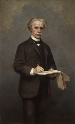 Portrait of Maksymilian Cercha by Stanisław Cercha