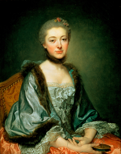 Portrait of Marie Angélique Vérany de Varennes, Mme Georges Gougenot de Croissy by Jean-Baptiste Greuze