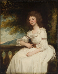 Portrait of Miss Kitty Calcraft by George Romney