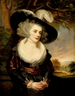 Portrait of Mrs. Smith Barwell, née Unwin by Thomas James Northcote