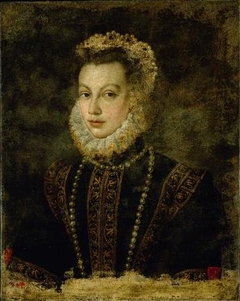 Portrait of Queen Elisabeth of Spain (1545-1568) by Sofonisba Anguissola