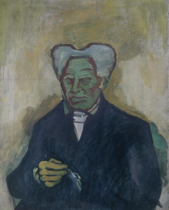 Portrait of Schopenhauer by Bohumil Kubišta