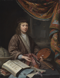 Portrait of the Artist in His Studio by Michiel van Musscher