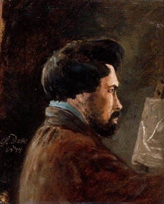 Portrait of the Painter Peder Balke by Johann Siegwald Dahl