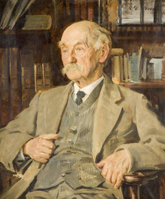 Portrait Of Thomas Hardy (1840-1928) by Reginald Grenville Eves