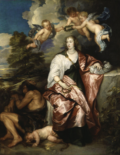 Portrait of Venetia, Lady Digby by Anthony van Dyck